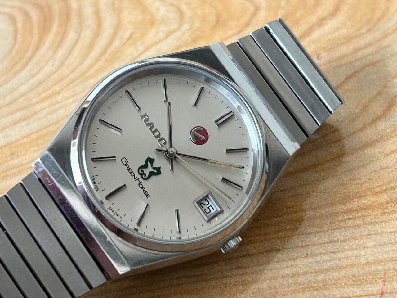 Vintage Rado Green Horse Automatic 34mm Men’s Watch, Perfect