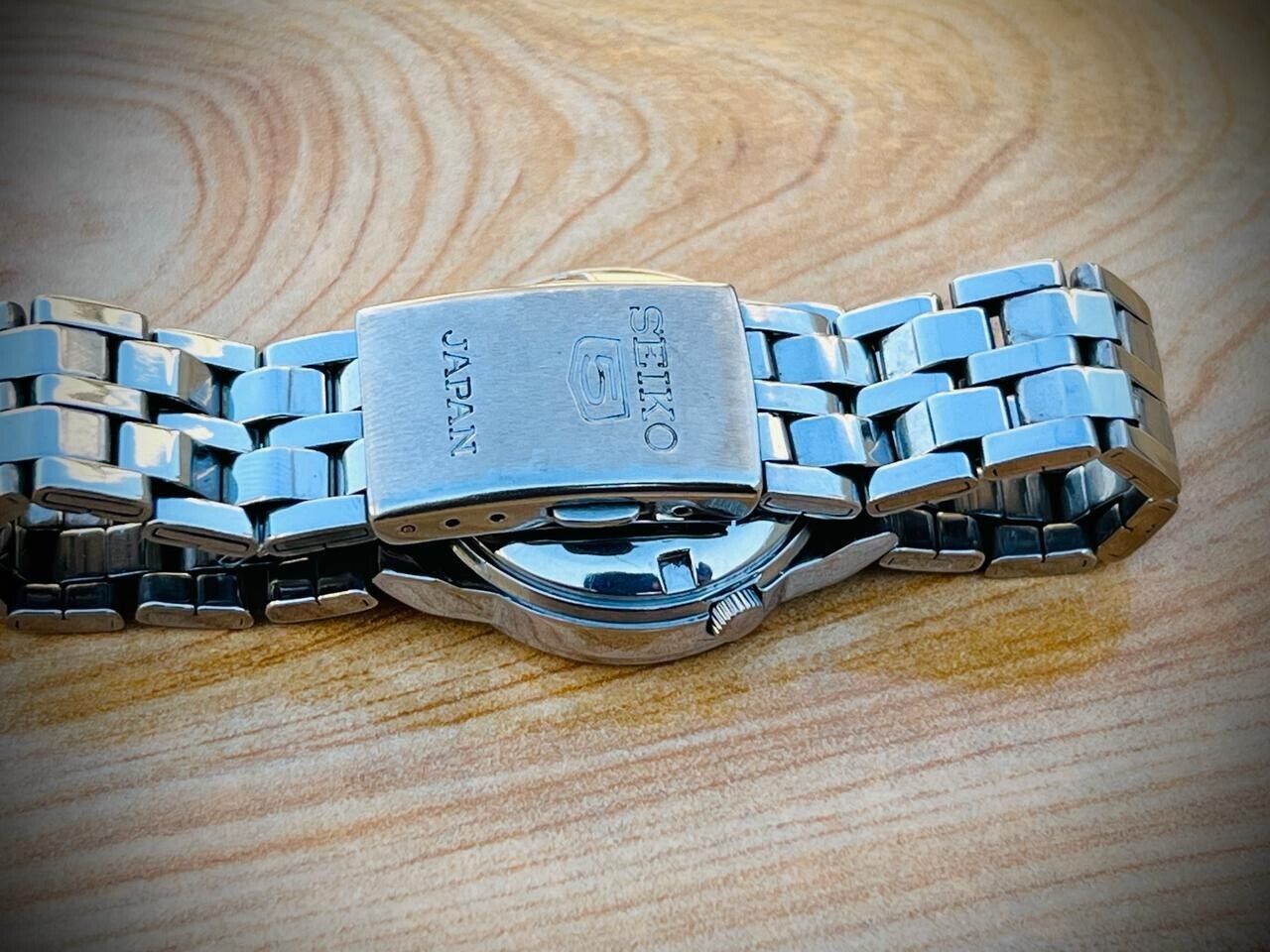 Vintage Seiko 5 Automatic Radium Dial 4227-00H0 Unisex Watch 32mm
