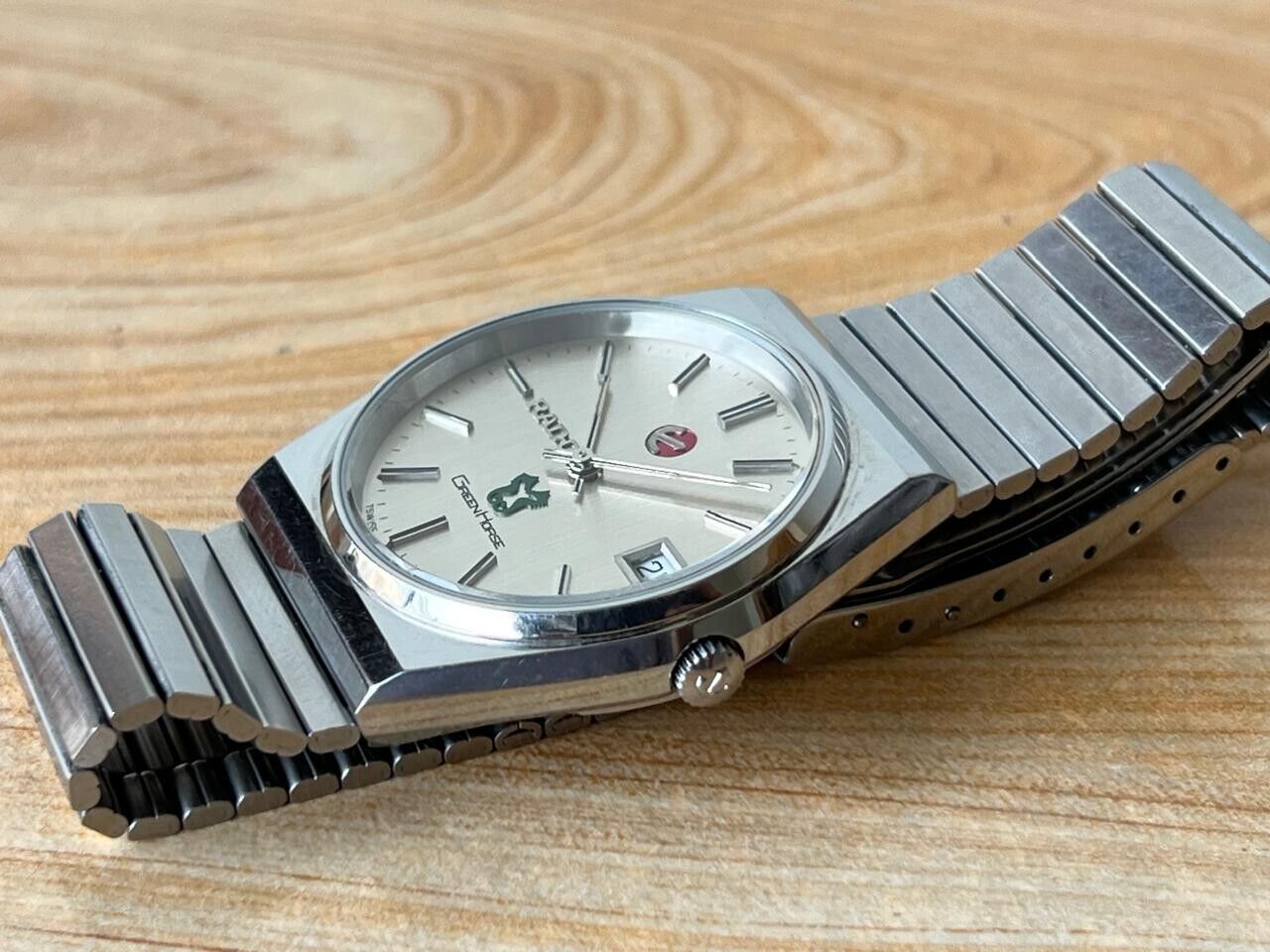 Vintage Rado Green Horse Automatic 34mm Men’s Watch, Perfect