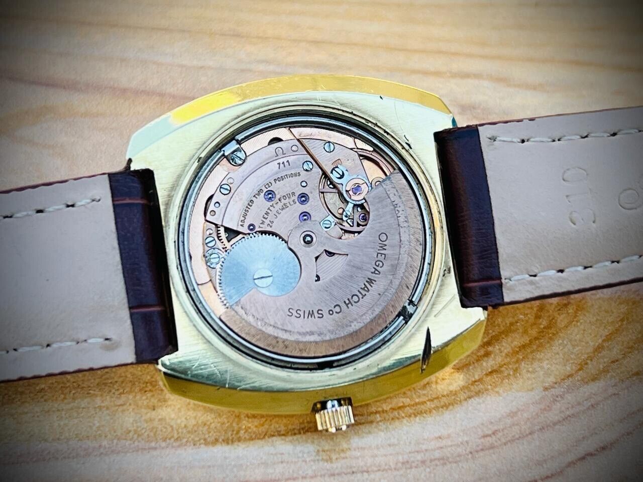 Vintage Omega De Ville Automatic Men’s Watch 37mm 151.0051 Rare Cal.711