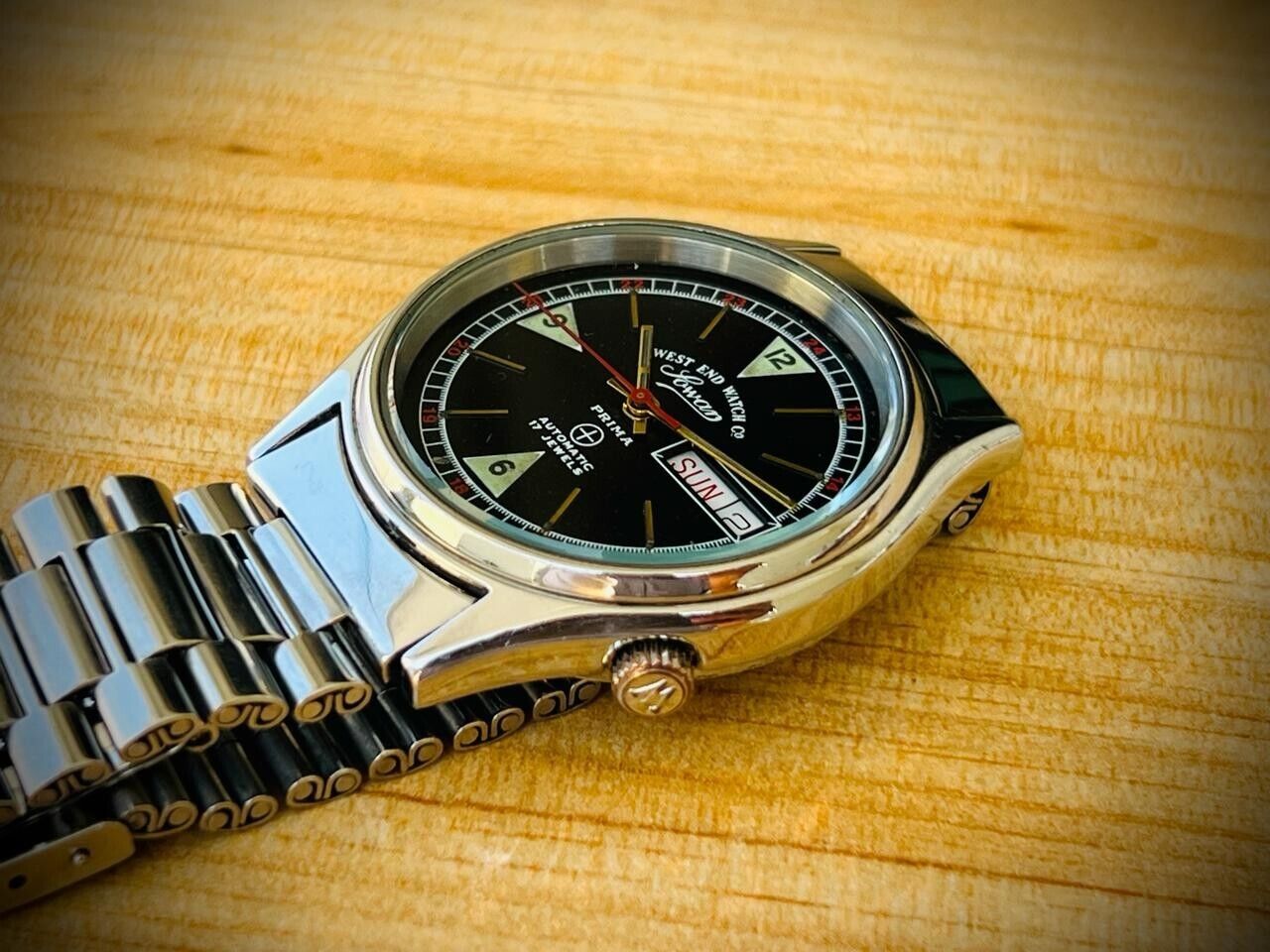 Vintage West End Special Dial 36mm Automatic Gents Watch Swiss Made