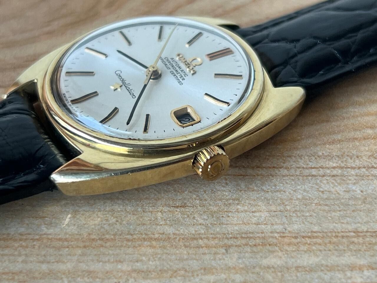 Vintage Omega Constellation Chronometer Automatic 35mm Mens Watch 168.017 Cal564