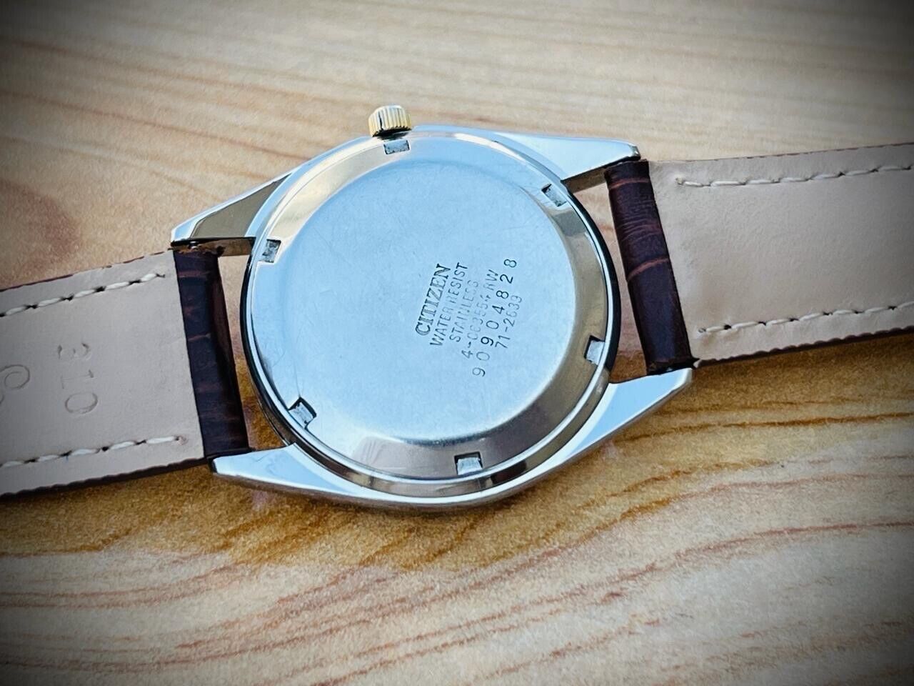 Vintage Citizen Stunning Dial Automatic Mens Watch 36mm Perfect