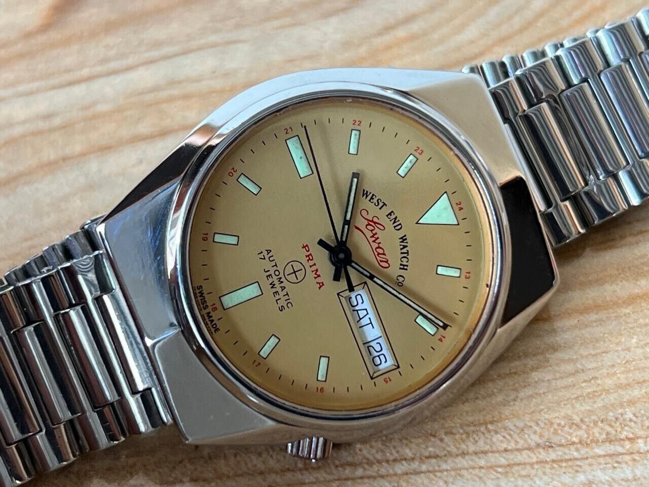 Vintage West End Co Clean Automatic 36mm Men’s Watch, Perfect