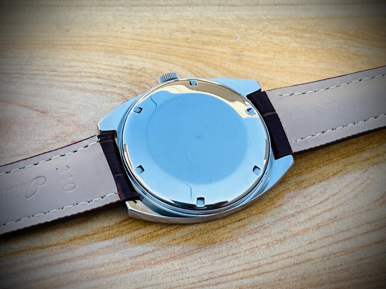 Vintage IWC Stainless Steel Automatic Mens Watch Case Ref. 2006203 Cal.8541B