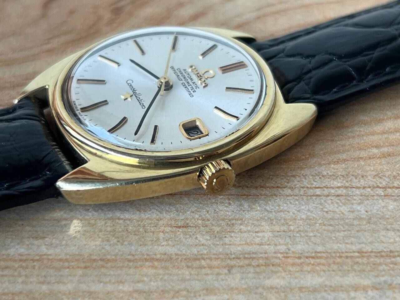 Vintage Omega Constellation Chronometer Automatic 35mm Mens Watch 168.017 Cal564