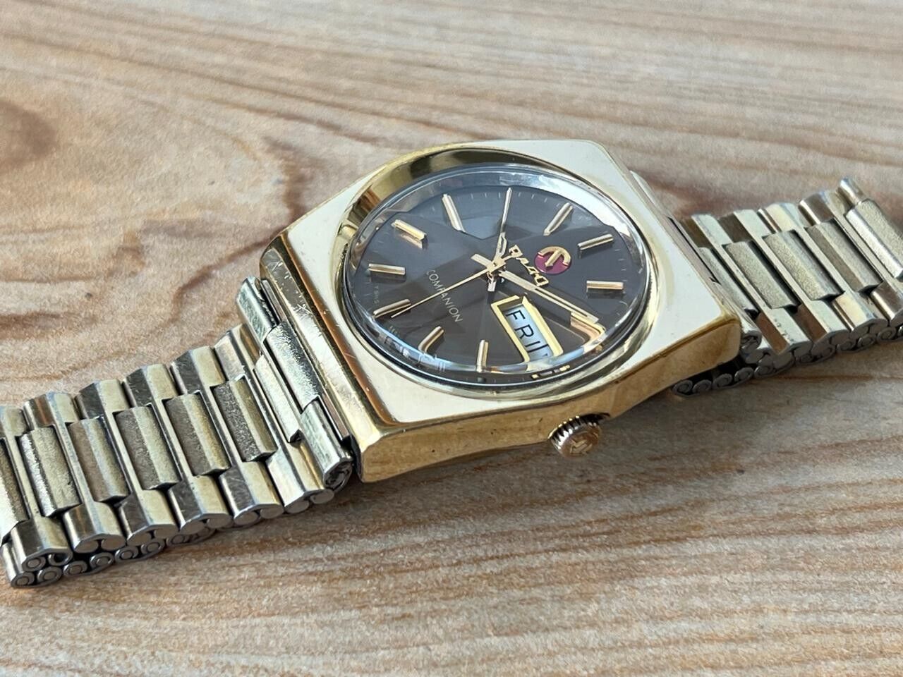 Vintage Rado Companion 37mm Automatic Men's Watch, Swiss Made, Perfect + Papers