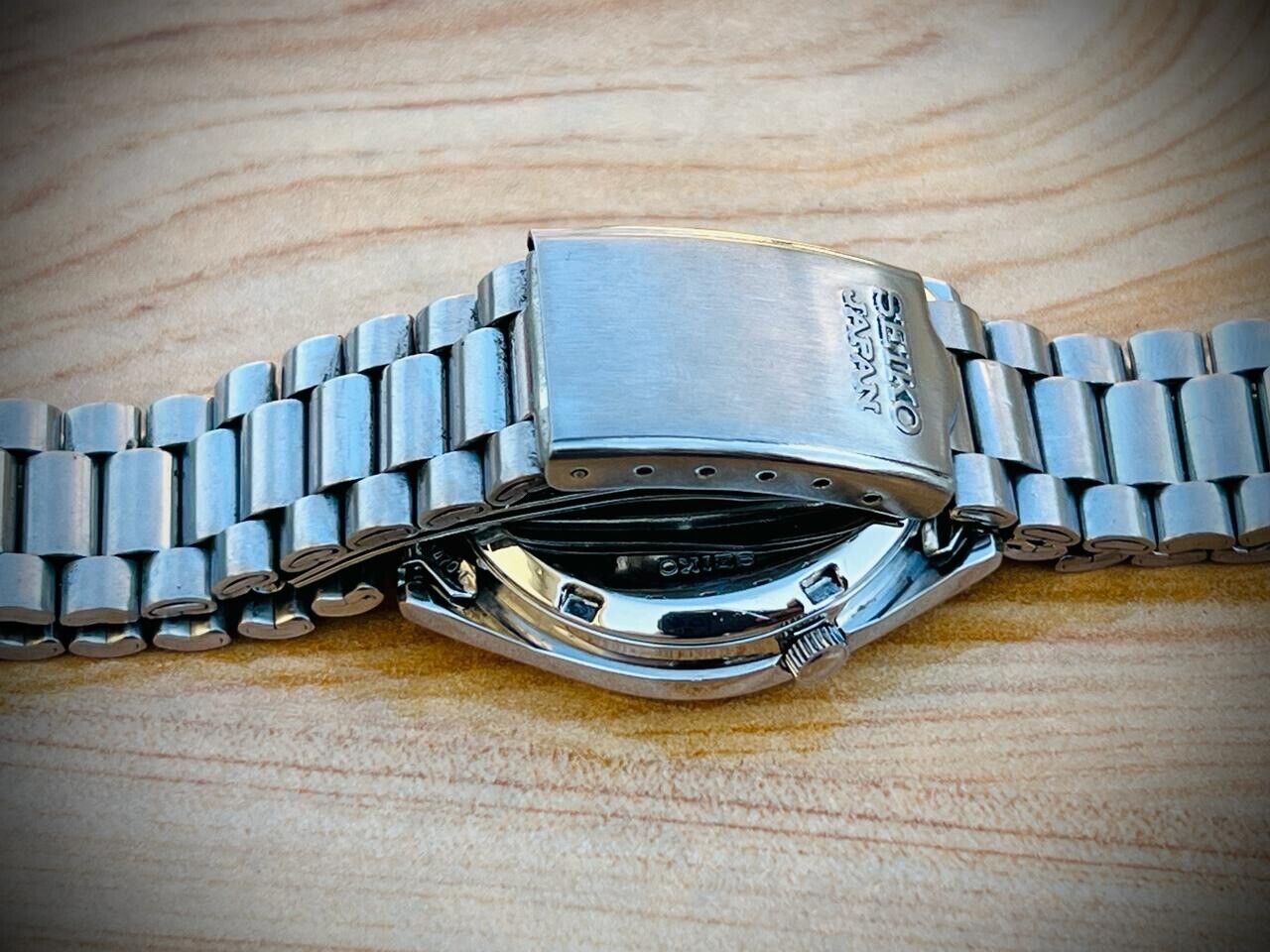 Vintage Seiko 5 Automatic Grey Dial 21 Jewels 7s26-6000 Japan 35mm #802