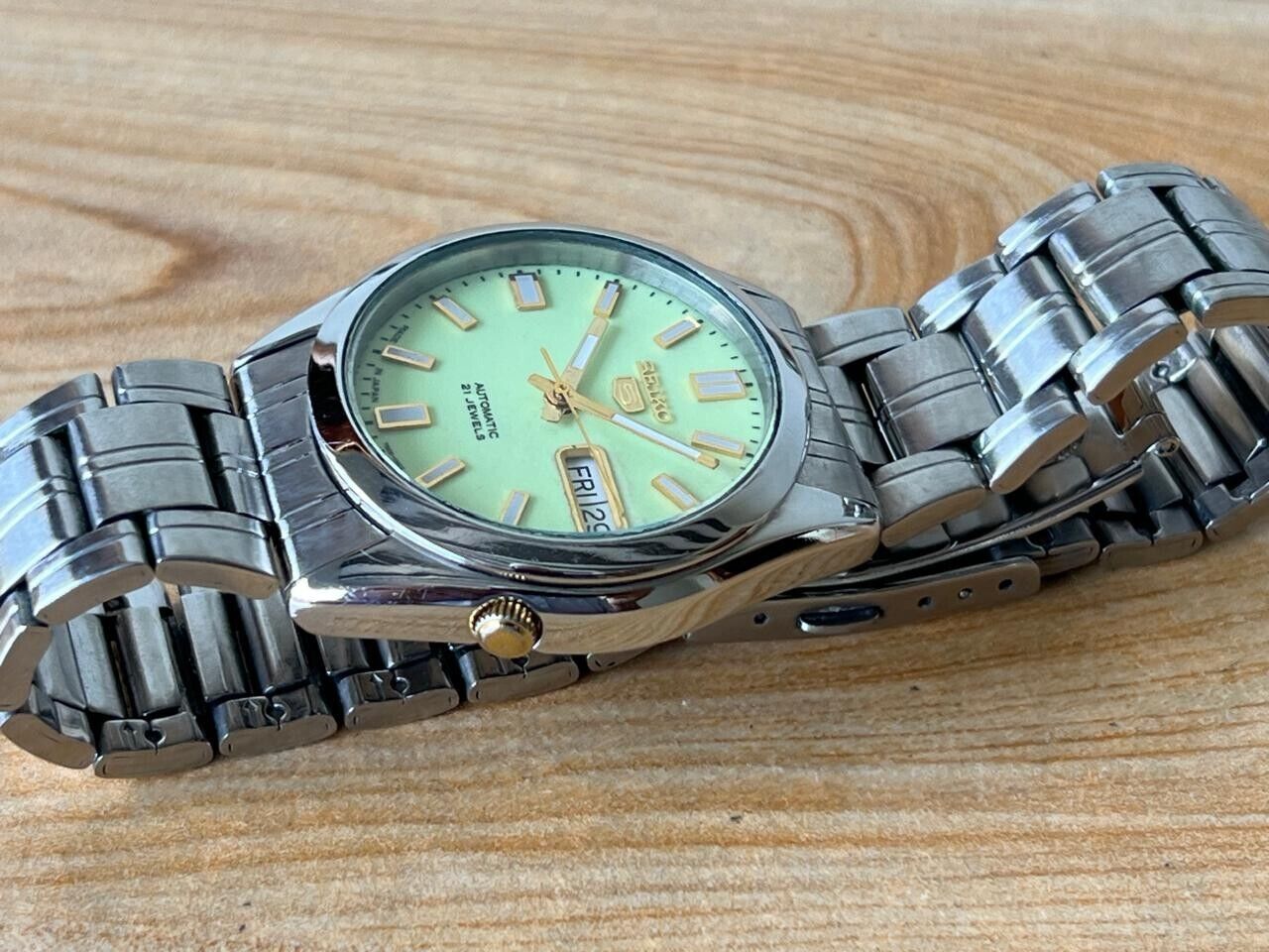 Seiko 5 Lume Dial 7s26-03b0 Automatic 36mm Men’s Watch, Perfect