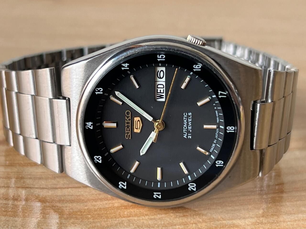 Vintage Seiko 5 7s26-3160 Automatic 36mm Men’s Watch, Perfect