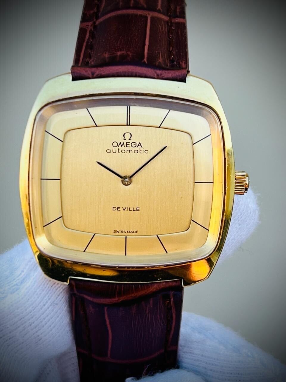 Vintage Omega De Ville Automatic Men’s Watch 37mm 151.0051 Rare Cal.711