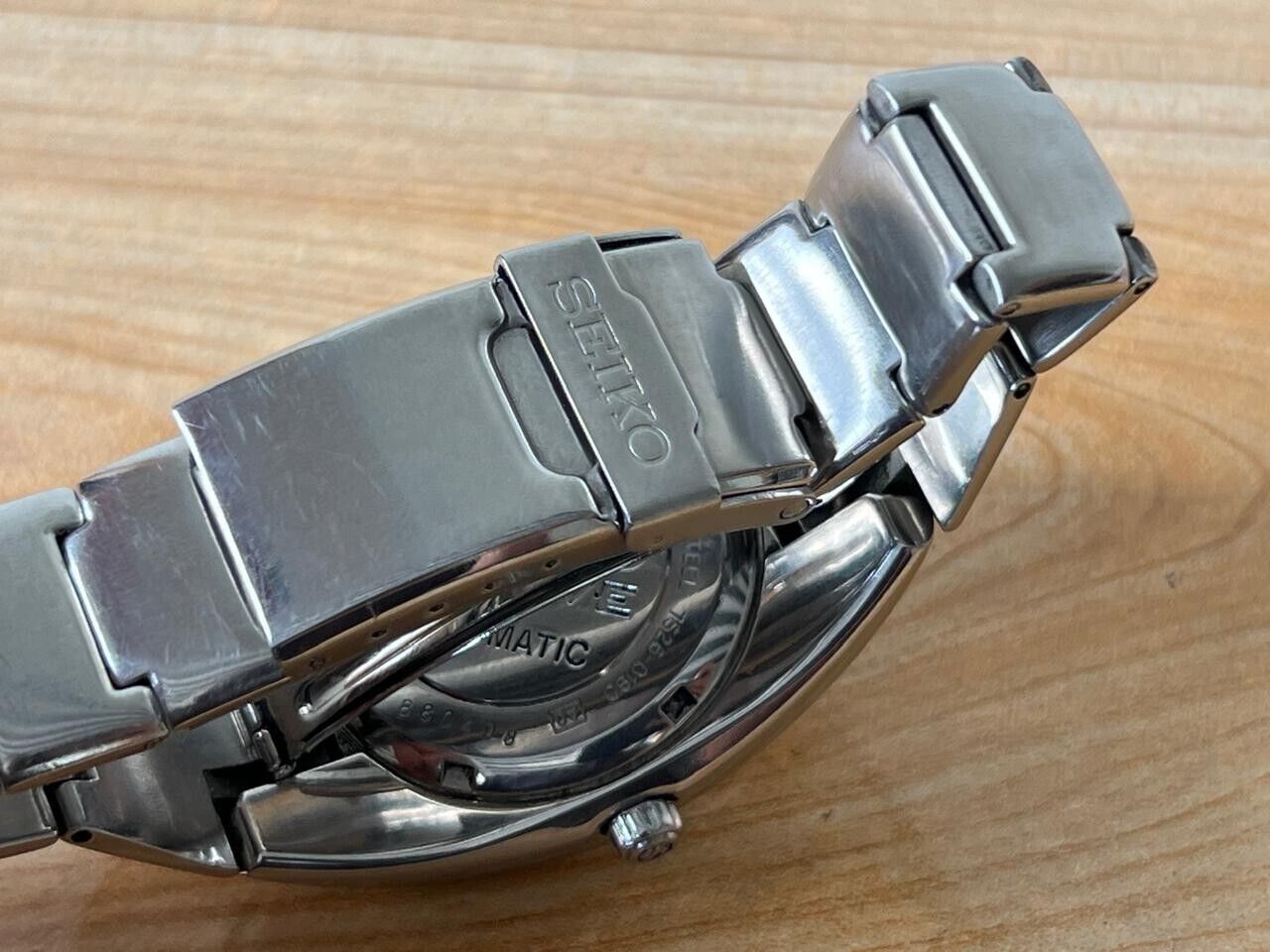 Vintage Seiko S-Wave Blue 21 Jewels 7s26-0190 Automatic Mens Watch, 37mm, Unique