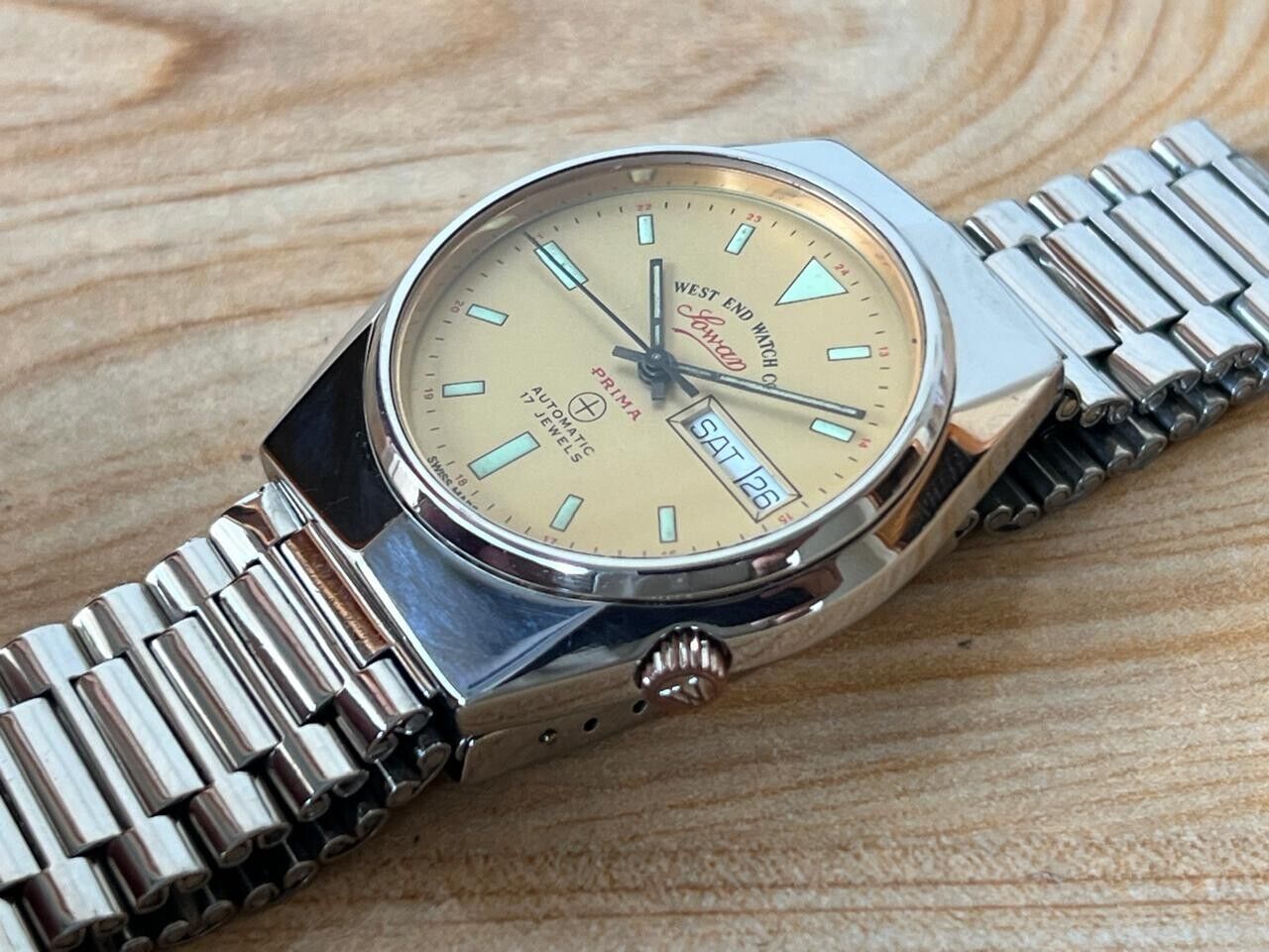 Vintage West End Co Clean Automatic 36mm Men’s Watch, Perfect