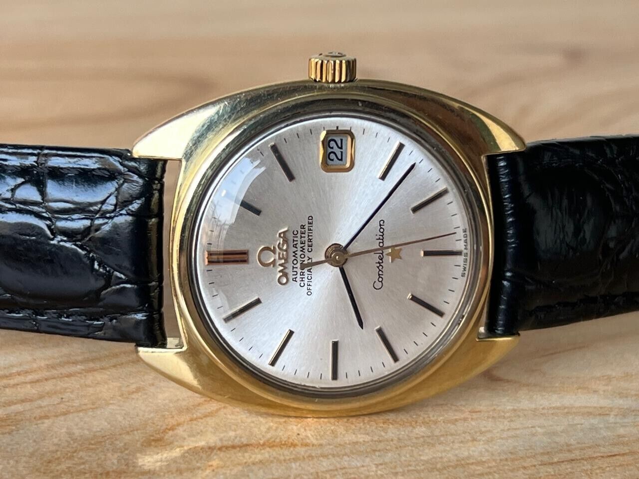 Vintage Omega Constellation Chronometer Automatic 35mm Mens Watch 168.017 Cal564
