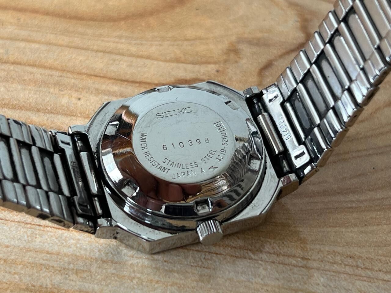 Vintage Seiko 5 RARE 4219-5260 Automatic 30mm Men’s Watch, Perfect