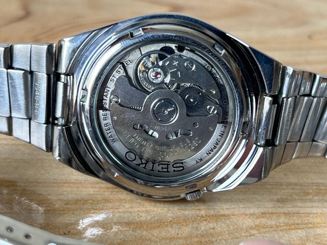 Seiko 5 Black Dial 7s26-02s0 Automatic 37mm Men’s Watch, Perfect