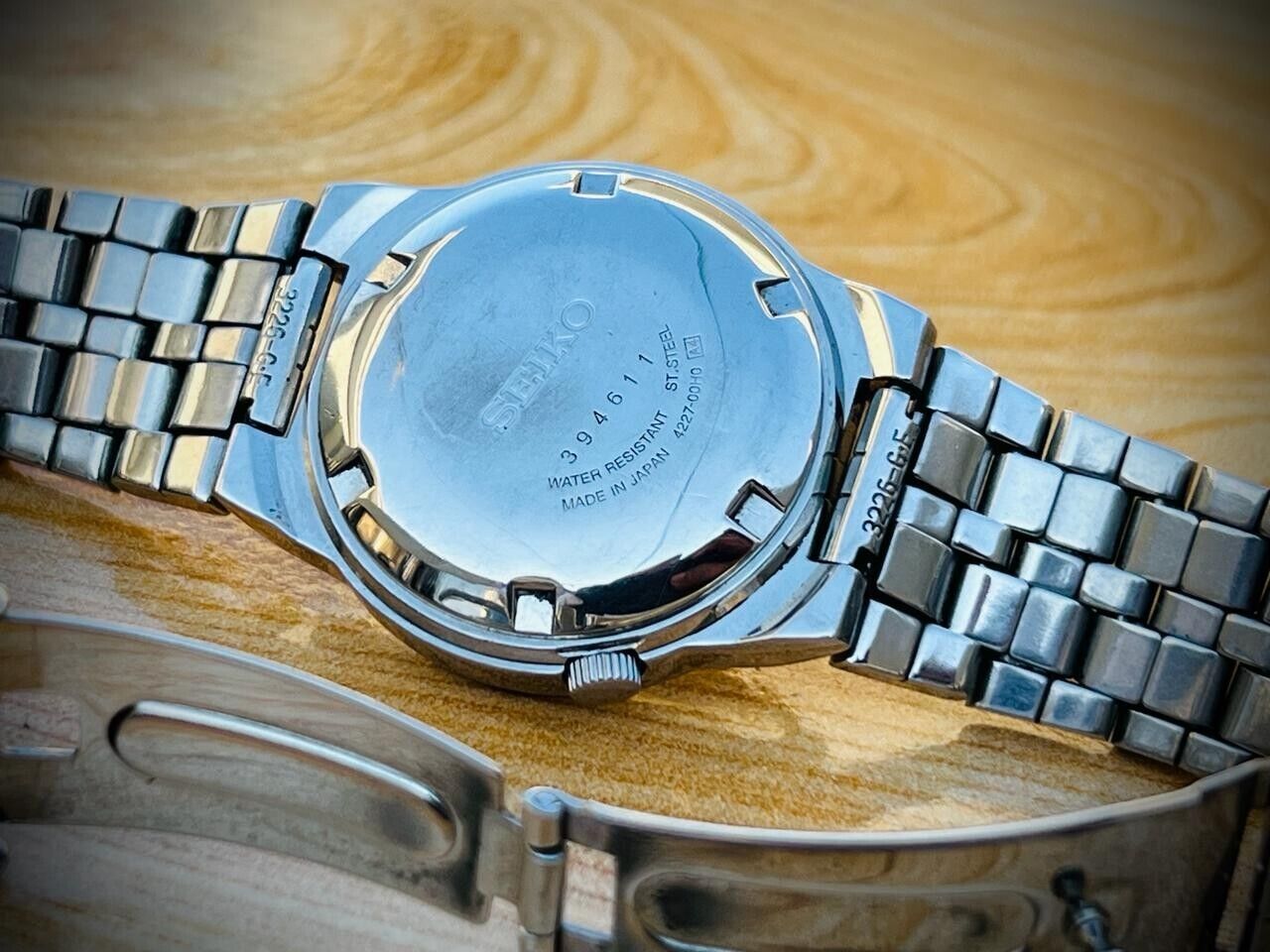Vintage Seiko 5 Automatic Radium Dial 4227-00H0 Unisex Watch 32mm