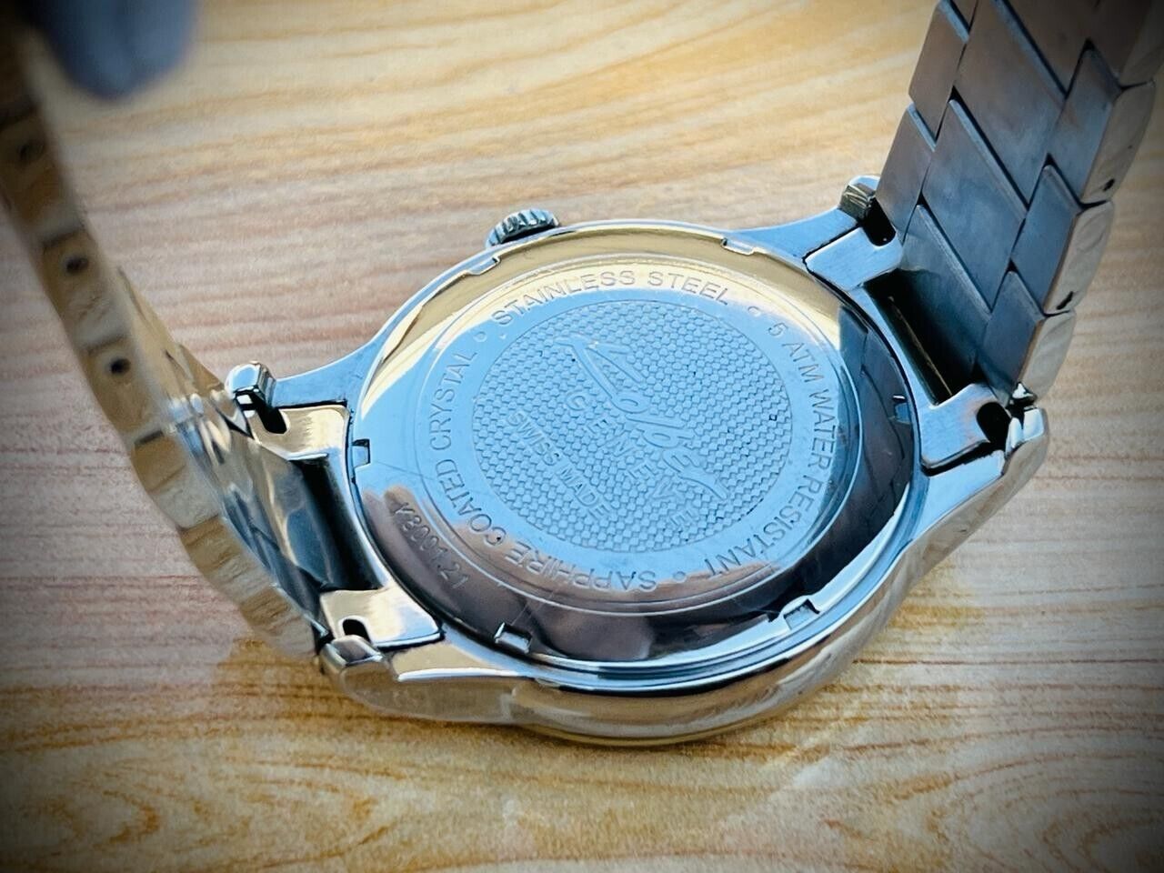 Mens Watch Kolber Geneve Quartz Site Second 40mm, Swiss Made