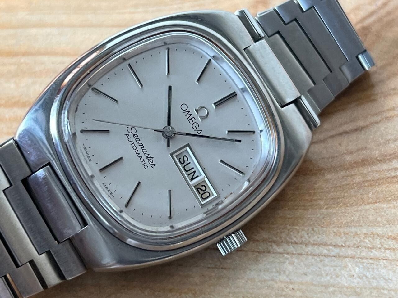 Vintage Omega Seamaster NOS Automatic 36mm Mens Watch 116.0213 Cal.1020
