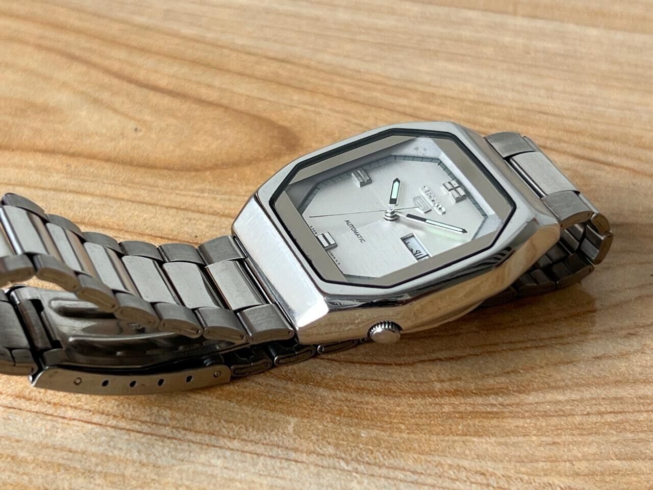 Vintage Seiko 5 Grey Dial 6309-559A Automatic 35mm Men’s Watch, Perfect