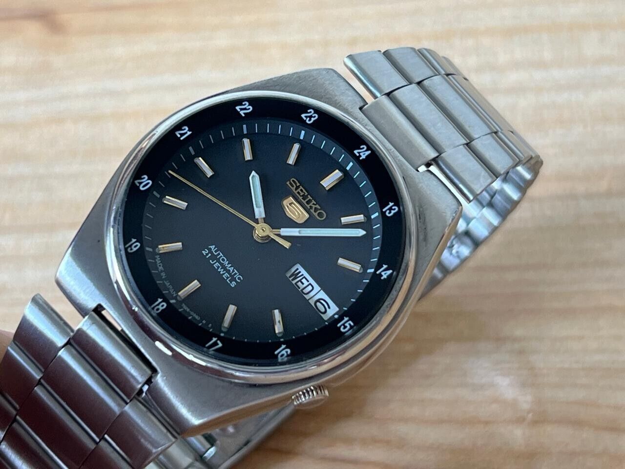 Vintage Seiko 5 7s26-3160 Automatic 36mm Men’s Watch, Perfect