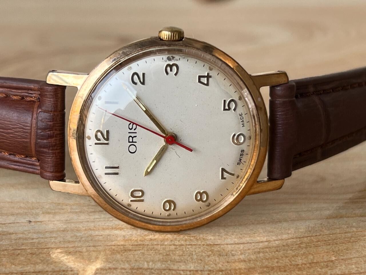 Vintage Oris Manual Wind RARE Slim 33mm Men’s Watch, Perfect