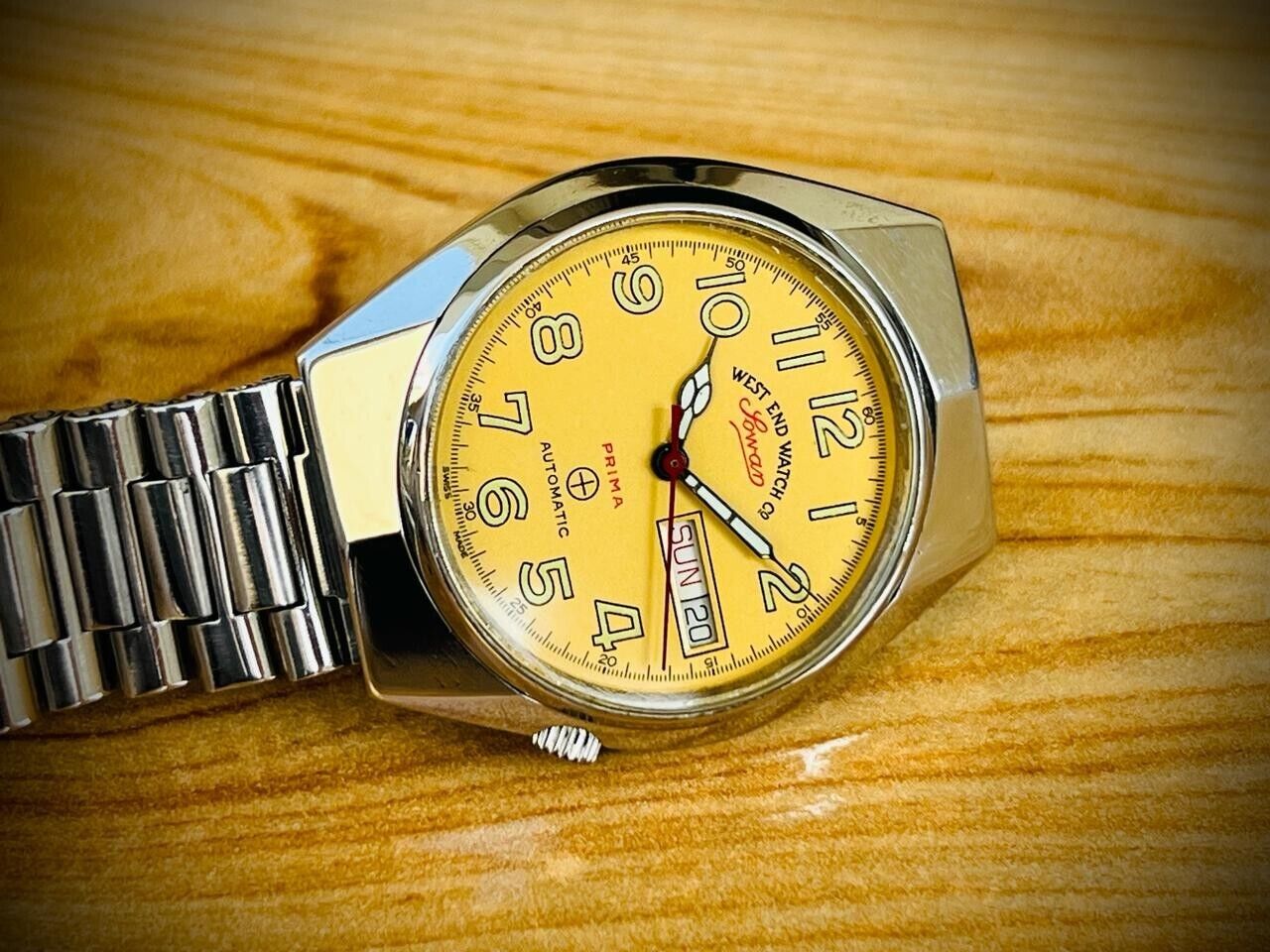 Vintage West End Special Dial 37mm Automatic Gents Watch Swiss Made