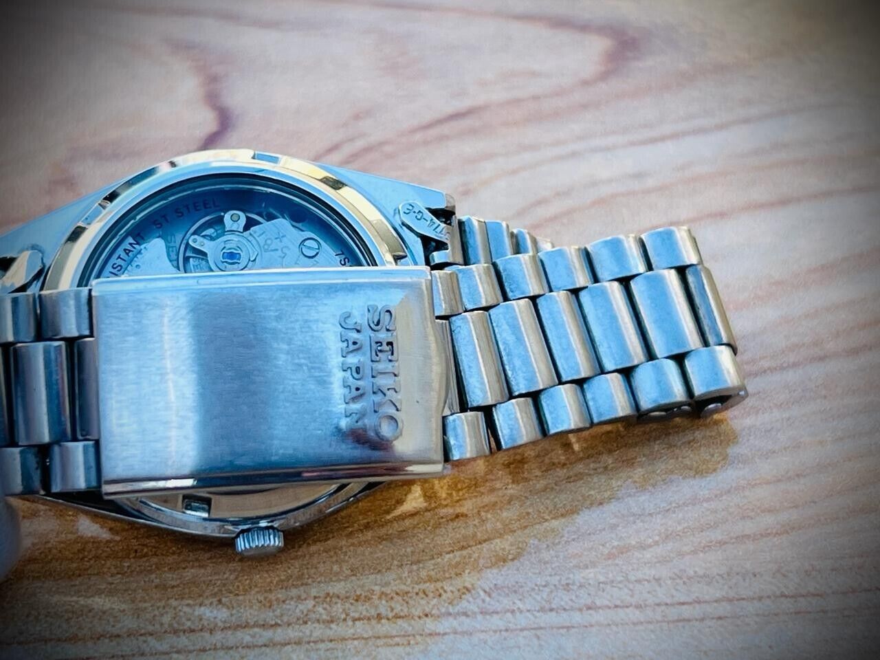 Seiko 5 Automatic Black Dial 21 Jewels 7s26-0450 Japan 34mm