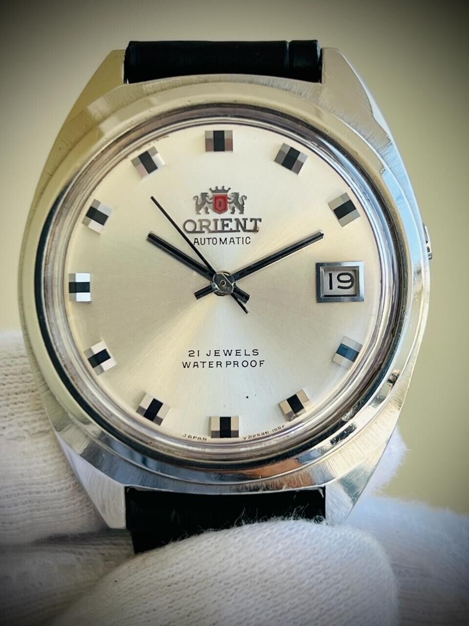 Vintage Orient Silver Dial Automatic 38mm Mens Watch, Perfect