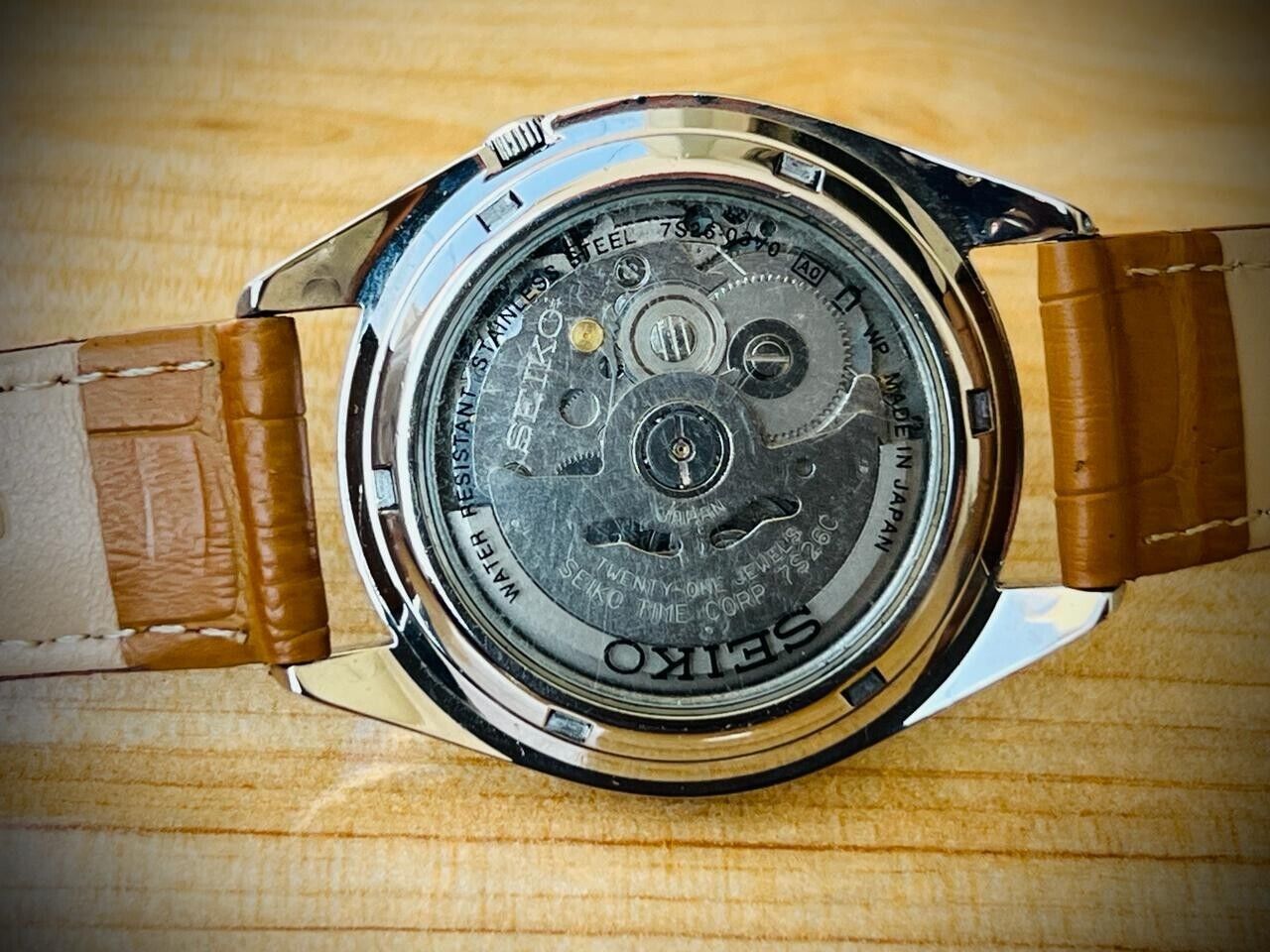 Seiko 5 Automatic 21 Jewels Grey Dial 7S26-03V0 38mm Men’s Watch