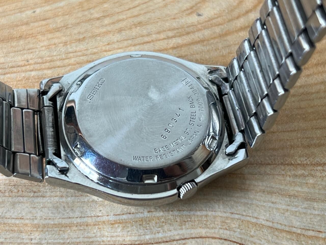 Vintage Seiko 5 Blue 7009-3041 Automatic 37mm Men’s Watch, Perfect