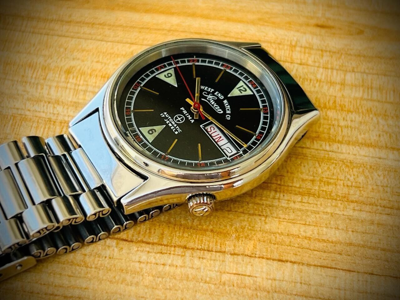 Vintage West End Special Dial 36mm Automatic Gents Watch Swiss Made