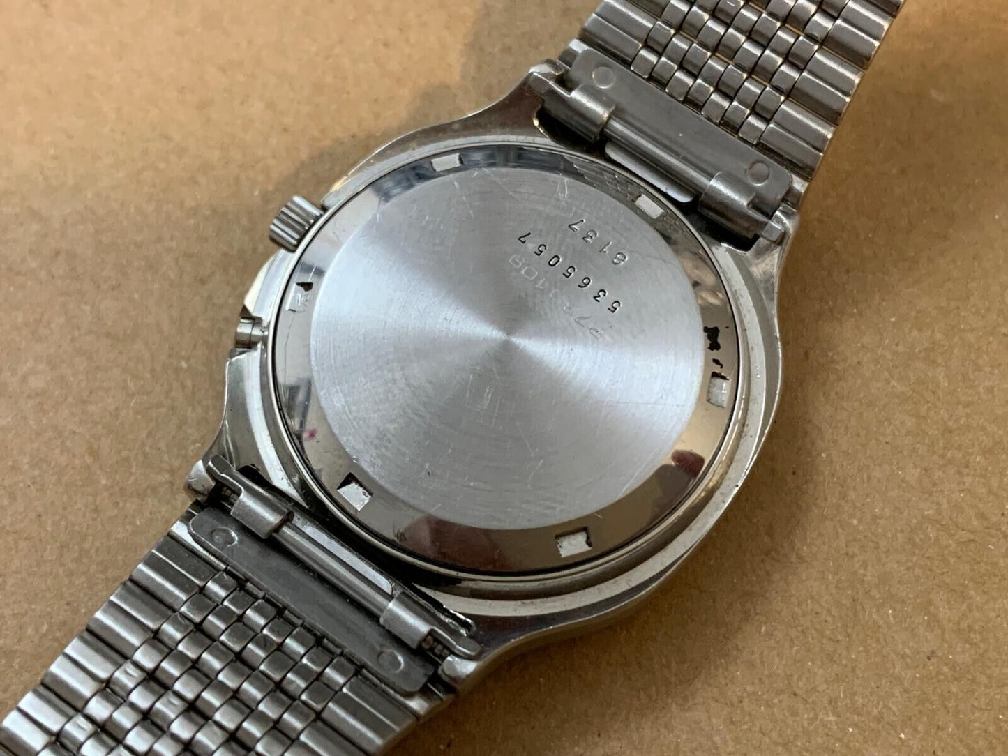 Vintage Bulova Quartz Gents Watch, Gift Watch, Genuine, Swiss Made