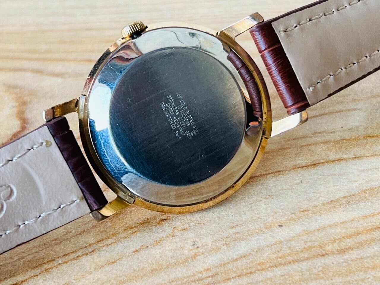 Vintage Oris Manual Wind RARE Slim 33mm Men’s Watch, Perfect