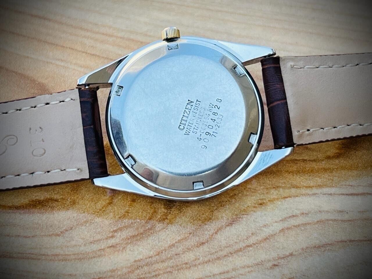 Vintage Citizen Stunning Dial Automatic Mens Watch 36mm Perfect