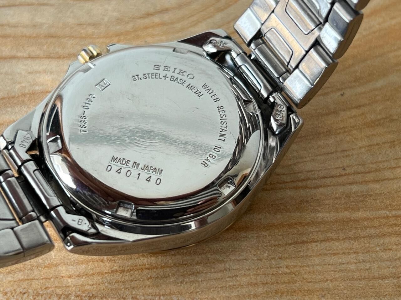 Vintage Seiko 5 Sports 100m 7s36-0190 Automatic 21 Jewels 35mm Men’s Watch