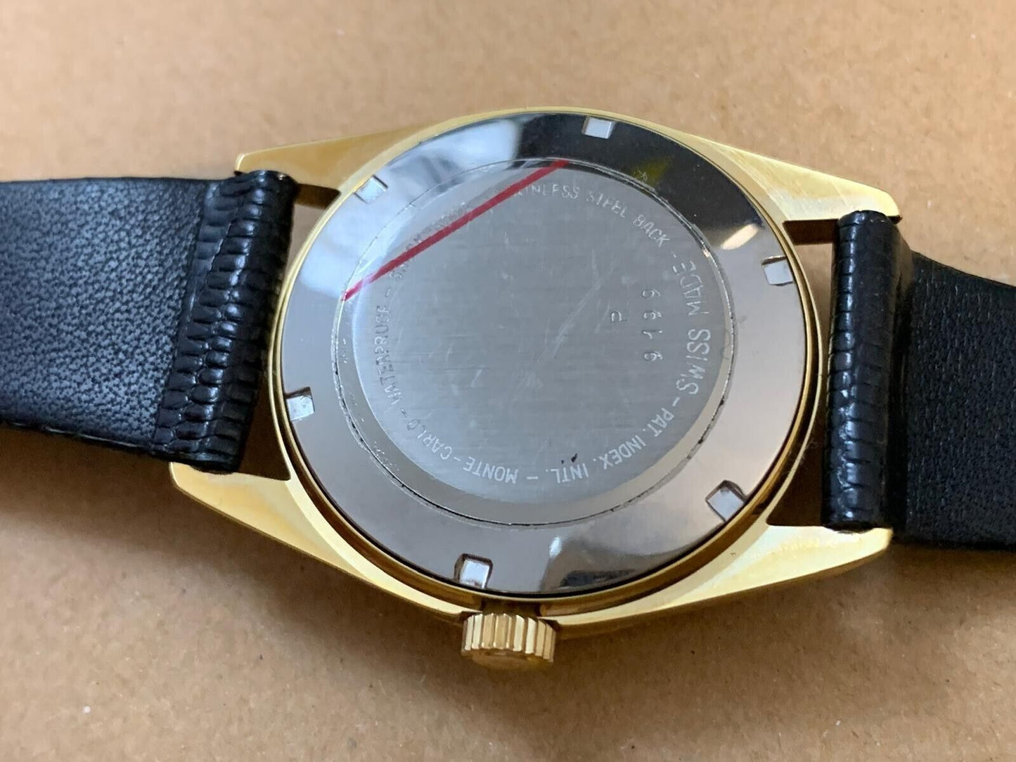 Vintage Dalil Muslim Satellite 1970’s NOS Mens Watch, ETA 2824, Swiss Made 35mm
