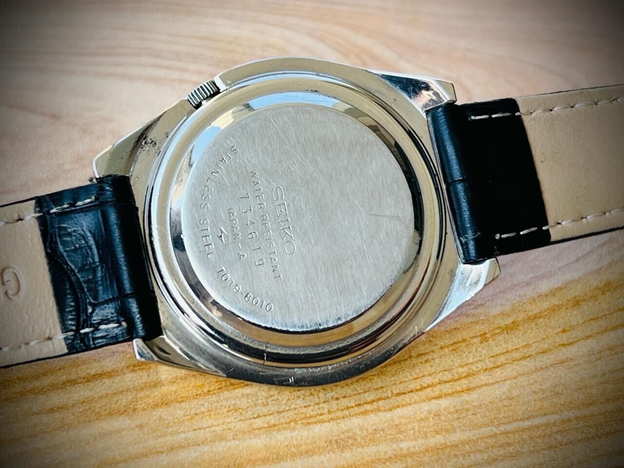 Vintage Seiko Actus 21 Jewels Automatic 7019-8010 Japan 39mm