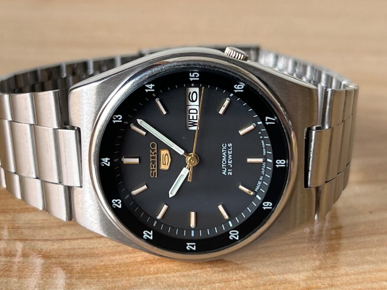 Vintage Seiko 5 7s26-3160 Automatic 36mm Men’s Watch, Perfect