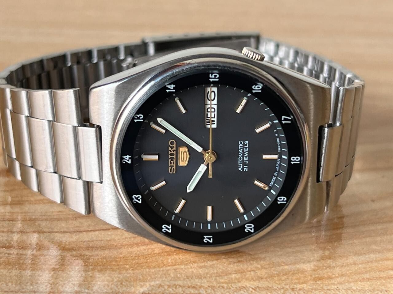 Vintage Seiko 5 7s26-3160 Automatic 36mm Men’s Watch, Perfect