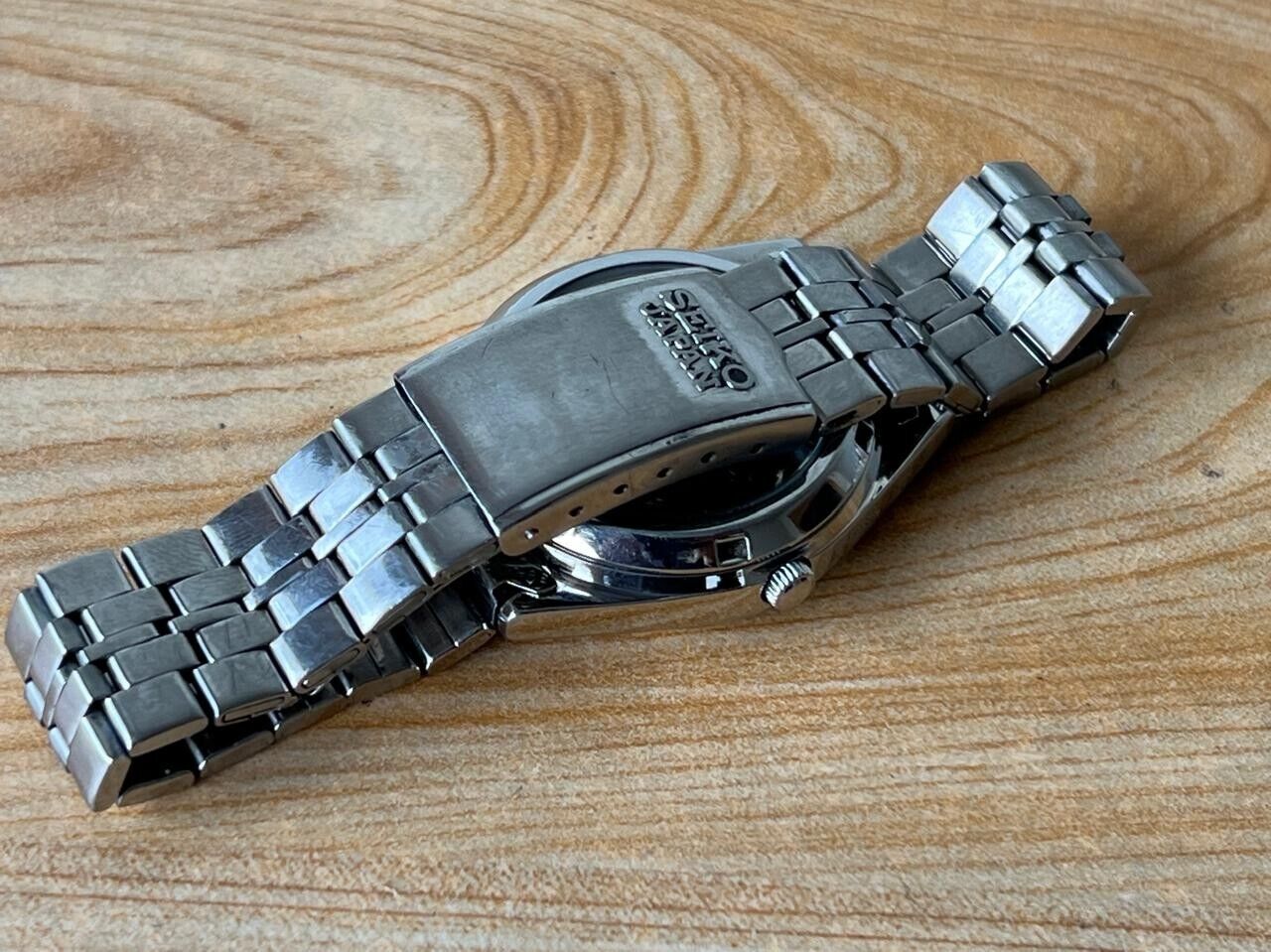 Seiko 5 Chess Dial 7s26-00x0 Automatic 21 Jewels 33mm Men’s Watch, Perfect