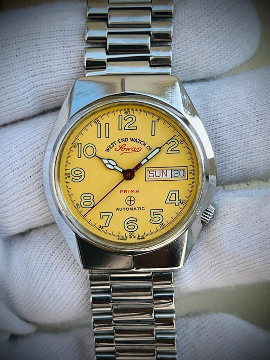 Vintage West End Special Dial 37mm Automatic Gents Watch Swiss Made