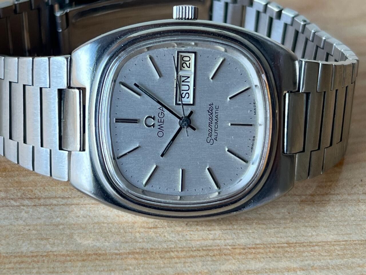 Vintage Omega Seamaster NOS Automatic 36mm Mens Watch 116.0213 Cal.1020