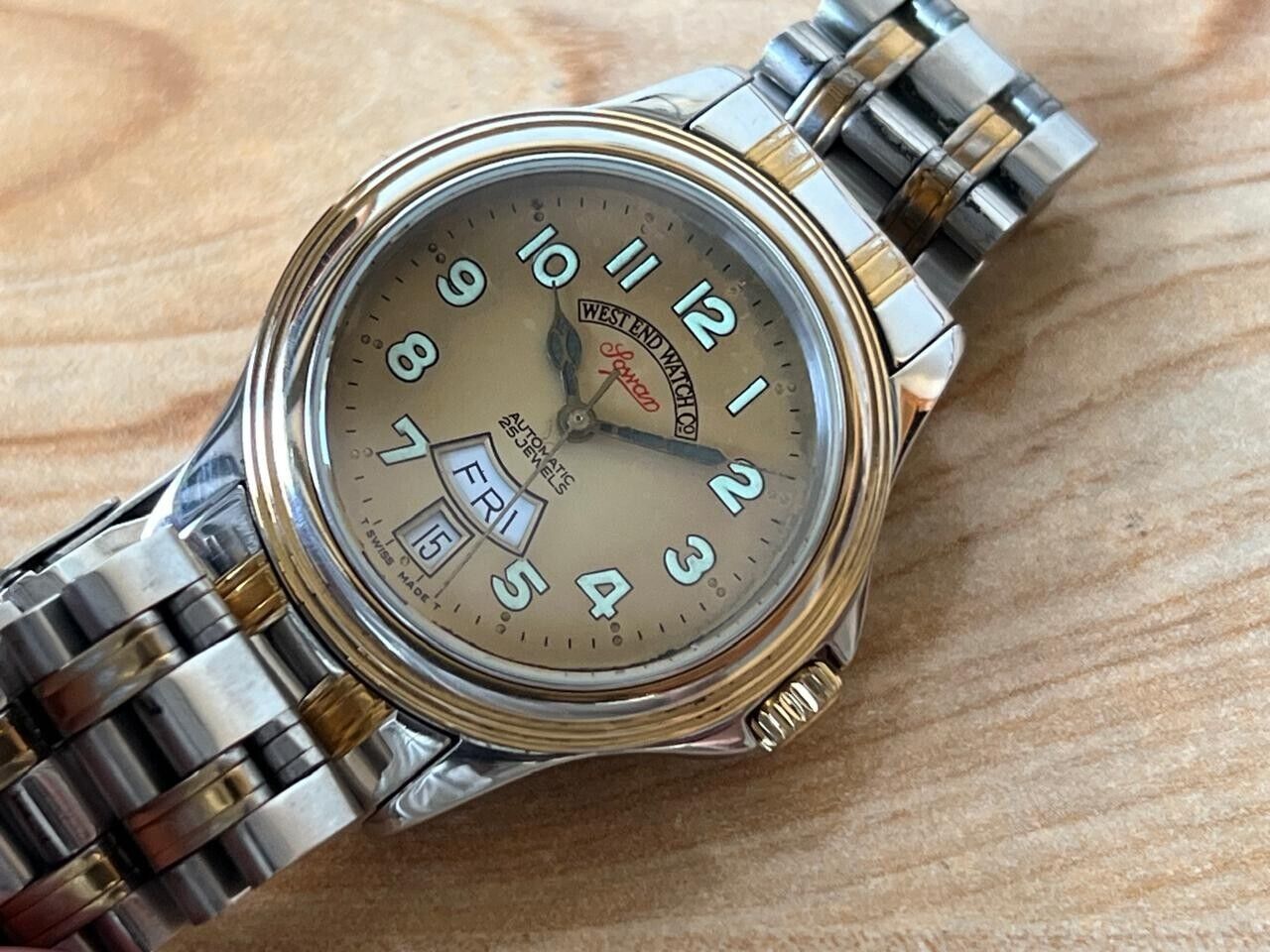 Vintage West End Co 2/Tone Automatic 36mm Men’s Watch, Perfect