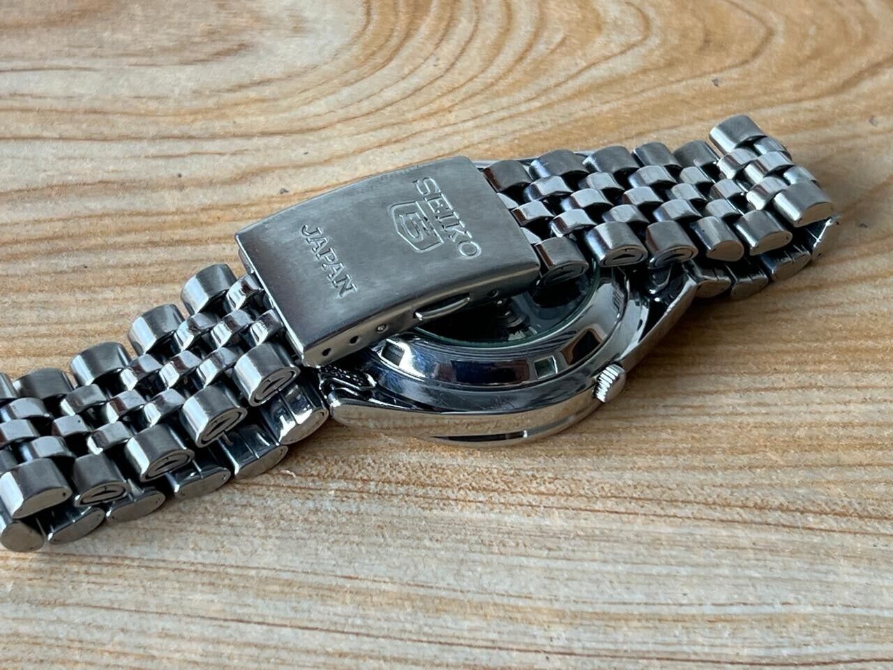 Seiko 5 Blue Dial 7s26-00x0 Automatic 21 Jewels 36mm Men’s Watch, Perfect