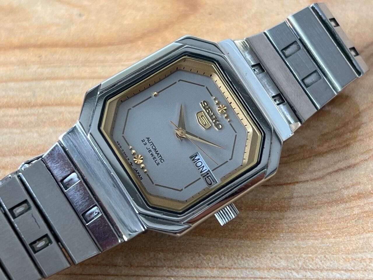 Vintage Seiko 5 RARE 4219-5260 Automatic 30mm Men’s Watch, Perfect