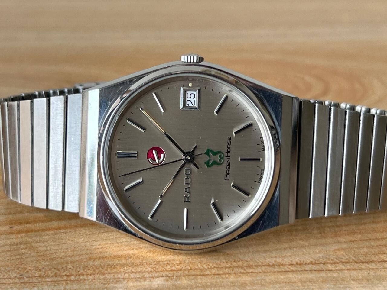 Vintage Rado Green Horse Automatic 34mm Men’s Watch, Perfect