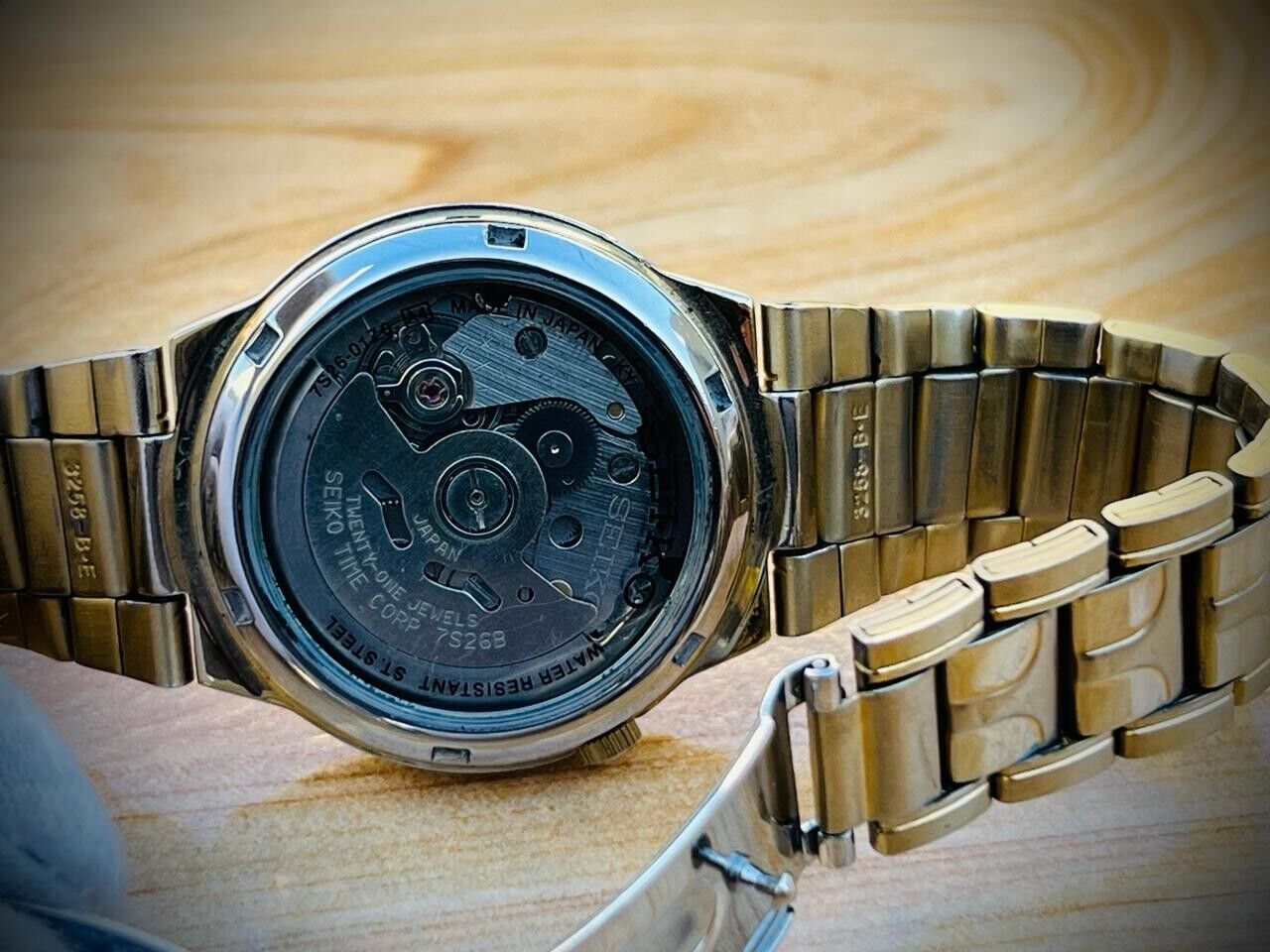 Seiko 5 Automatic Black Dial 21 Jewels 7s26-01Z0 Japan 35mm