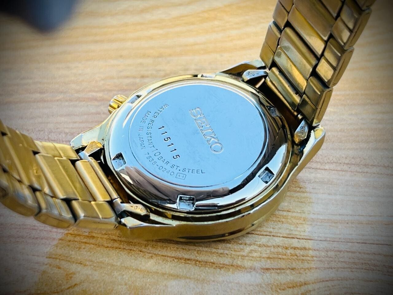 Vintage Seiko 5 Sports 100m 23 Jewels 7S36-0240 Gents Watch, Japan made 38mm