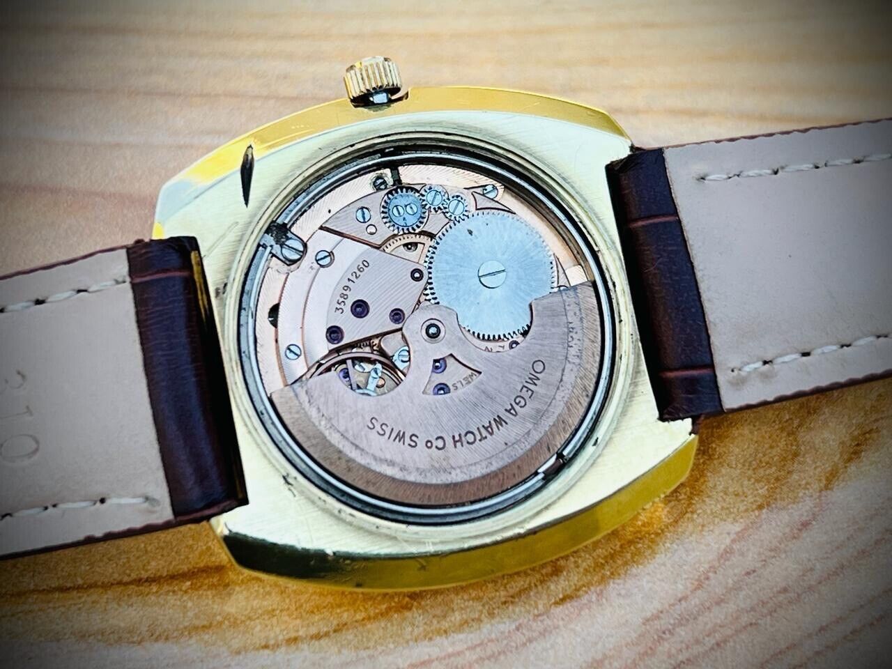 Vintage Omega De Ville Automatic Men’s Watch 37mm 151.0051 Rare Cal.711